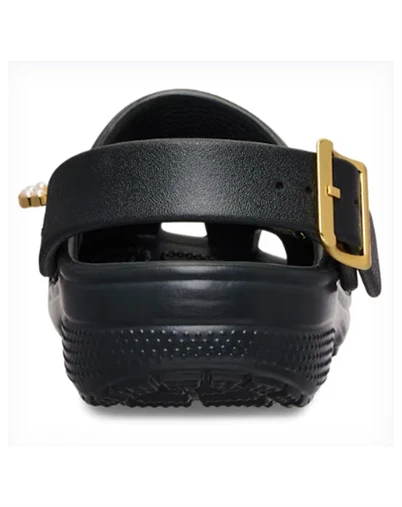 Crocs - Classic Metallic Buckle Clog - Black 